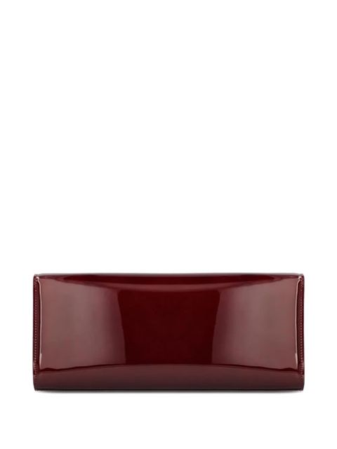 Saint Laurent Kate leather clutch bag - Red - zdjęcie produktu nr 2