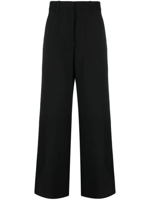 Off-White high-waisted wide-leg trousers - Black - zdjęcie produktu nr 1