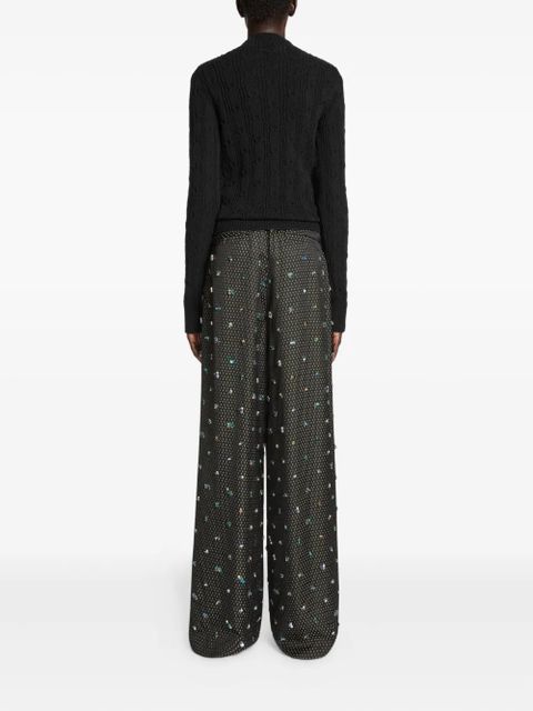 DRIES VAN NOTEN wool sweater - Black - zdjęcie produktu nr 2