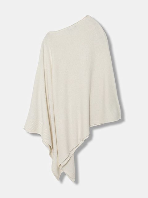 United Colors of Benetton poncho z domieszką wełny - zdjęcie produktu nr 1
