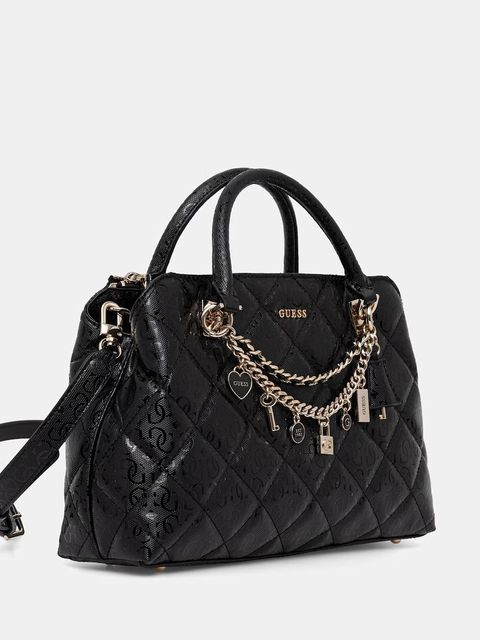 Guess torebka crossbody damska z imitacji skóry LIBBY - zdjęcie produktu nr 1