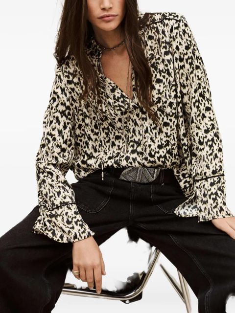 Ba&Sh Pia patterned blouse - Neutrals