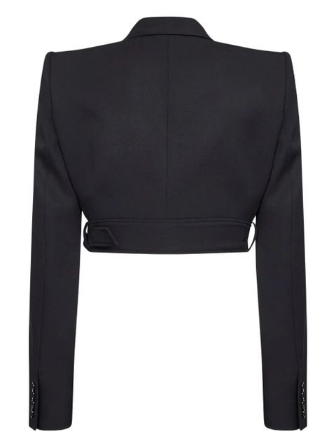 Chloé lapel belt jacket - Black - zdjęcie produktu nr 2