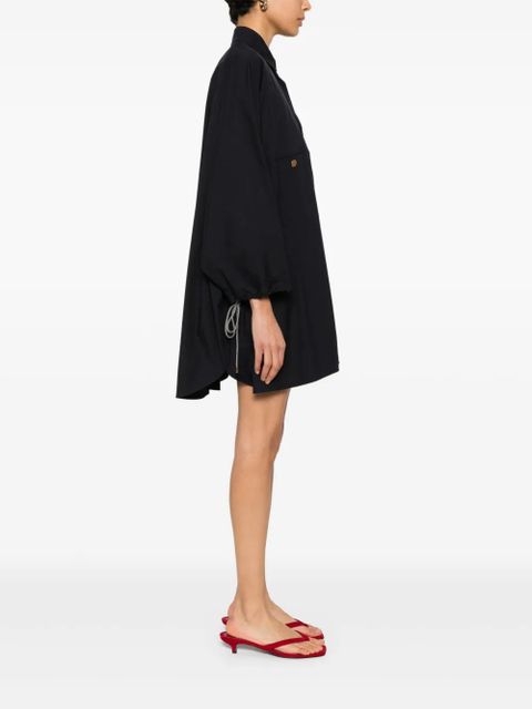 Max Mara poplin mini shirt - Blue