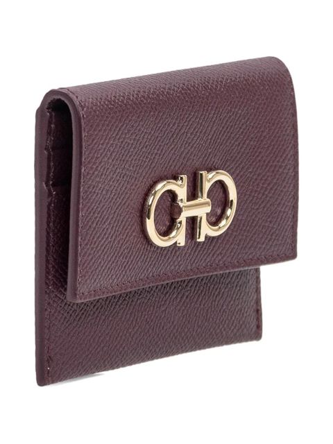 Ferragamo logo-plaque wallet - Purple
