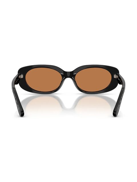 Coach okulary przeciwsłoneczne damskie kolor czarny 0HC8443D