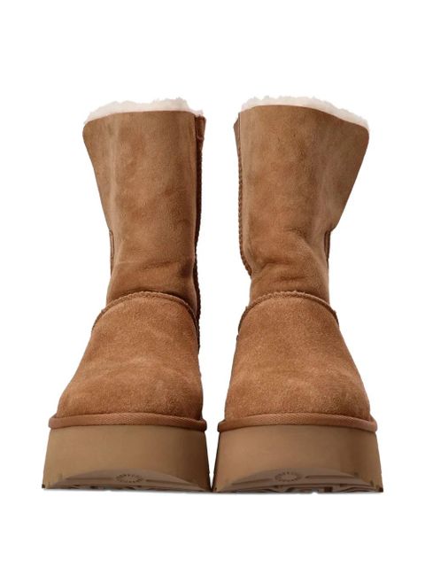 UGG platform suede boots - Brown
