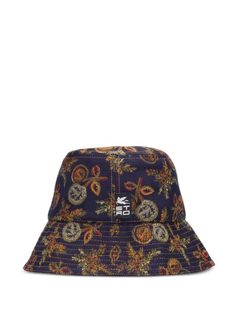 ETRO floral-print bucket hat - Blue - zdjęcie produktu nr 1
