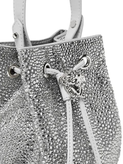 Versace La Medusa mini bucket bag - Silver
