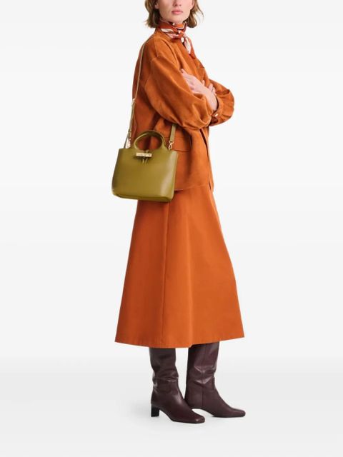 Longchamp Le Roseau S handbag - Green - zdjęcie produktu nr 2