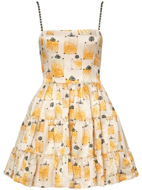 Agua By Agua Bendita Lima mini dress - Neutrals - zdjęcie produktu nr 1