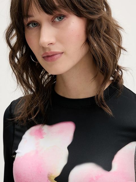 Stine Goya t-shirt damski kolor czarny SG-AW25-T071-2244