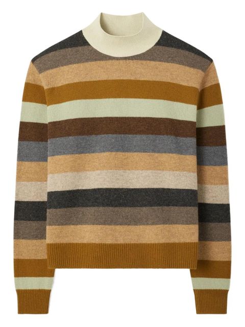 Tory Burch wool turtleneck sweater - Brown - zdjęcie produktu nr 1
