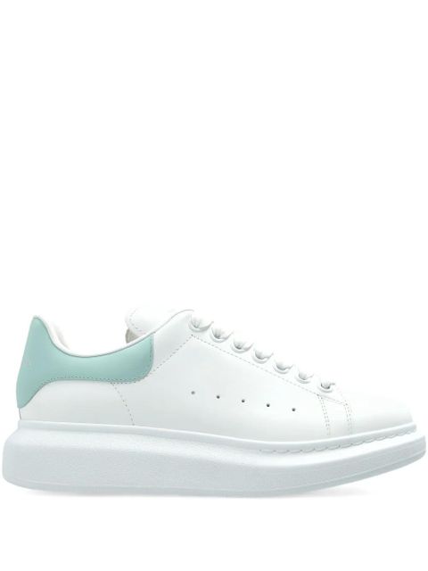 Alexander McQueen Oversized leather platform sneakers - White - zdjęcie produktu nr 1