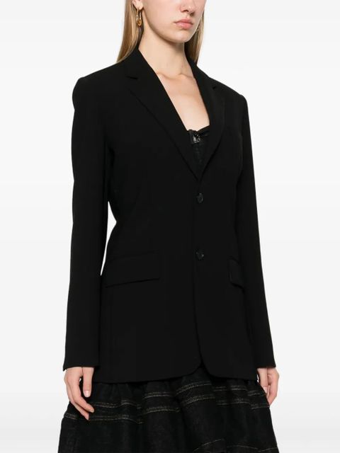 Moschino single-breasted blazer - Black