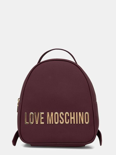 Love Moschino plecak damski kolor fioletowy mały z aplikacją JC4197PP1NKD0552 - zdjęcie produktu nr 1