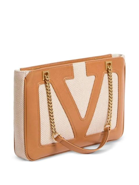 Valentino Garavani small Viva Superstar tote bag - Brown