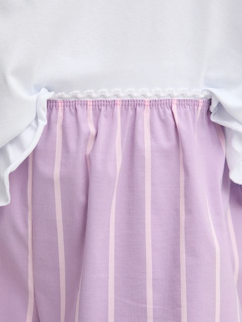 Answear.LAB piżama damska kolor fioletowy