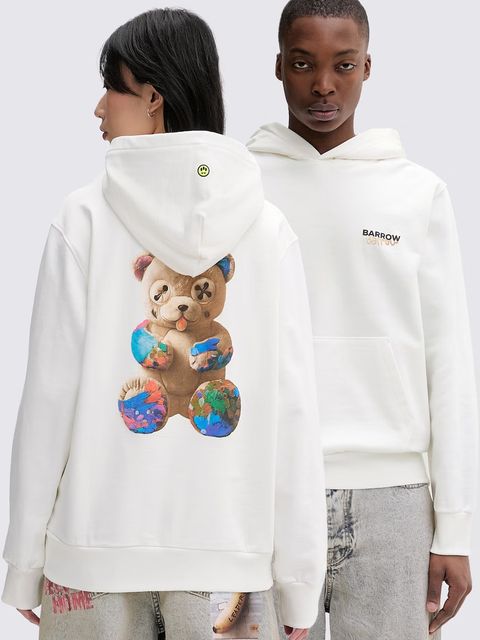 Barrow bluza z kapturem bawełniana - zdjęcie produktu nr 2