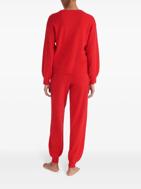 ERES Star jogging bottoms - Red