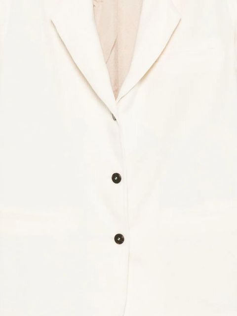 Alysi three-button corduroy blazer - Neutrals