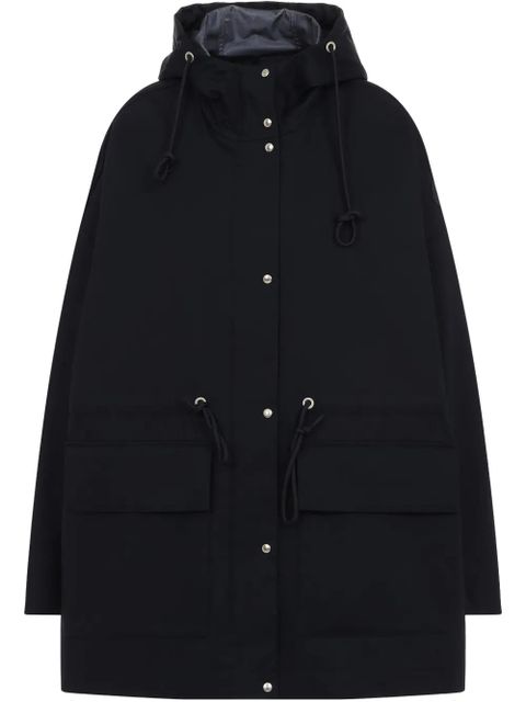 Moncler Gaillon coat - Blue - zdjęcie produktu nr 1