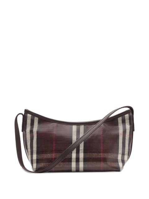 Burberry Highlands leather shoulder bag - Brown - zdjęcie produktu nr 2