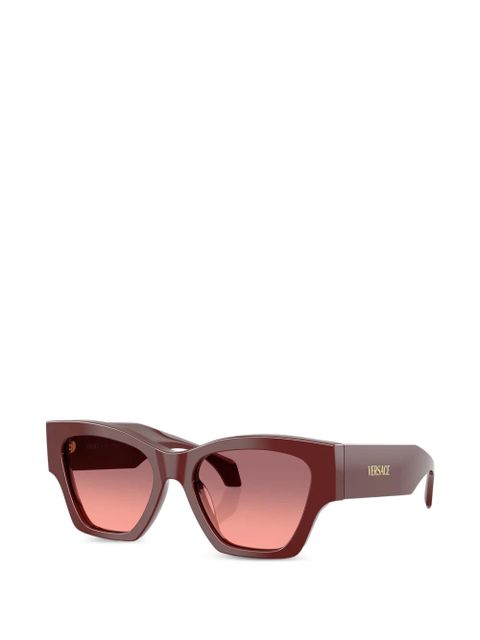 Versace Eyewear geometric-frame sunglasses - Red - zdjęcie produktu nr 2