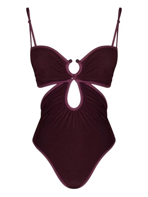 Johanna Ortiz Sunny Days cut-out swimsuit - Red - zdjęcie produktu nr 1