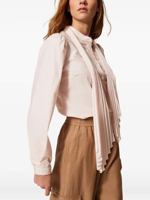TWINSET pleated-detail shirt - Pink