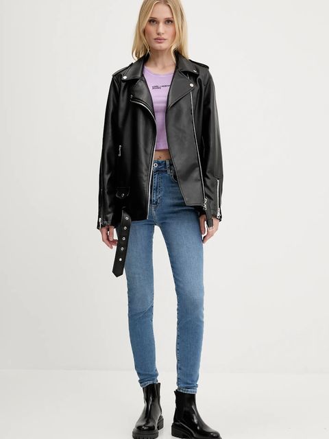 Karl Lagerfeld Jeans top damskie kolor fioletowy A3W17043 - zdjęcie produktu nr 2