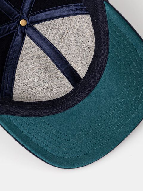 Herschel czapka z daszkiem Vintage Ranger kolor granatowy 50591-04394-OS