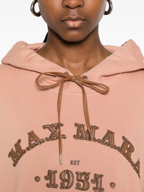 Max Mara logo hoodie - Pink