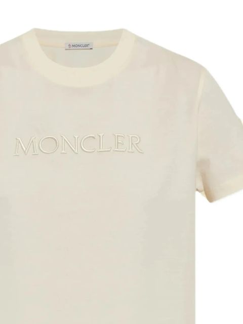 Moncler cotton T-shirt - Neutrals - zdjęcie produktu nr 2