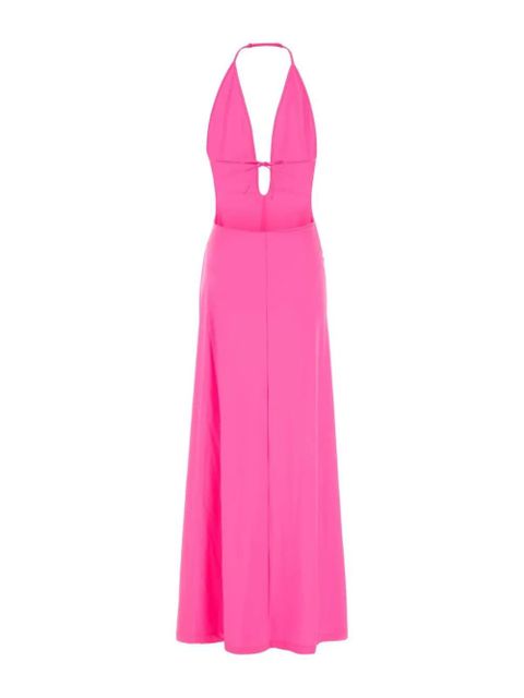 Balenciaga halterneck split maxi dress - Pink - zdjęcie produktu nr 2