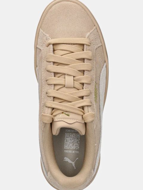 Puma sneakersy zamszowe Karmen II kolor brązowy 397457