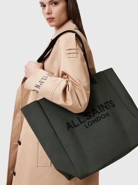 AllSaints torebka IZZY kolor zielony W311XB