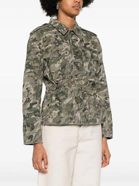 Zadig&Voltaire Krisa Camo cotton jacket - Green