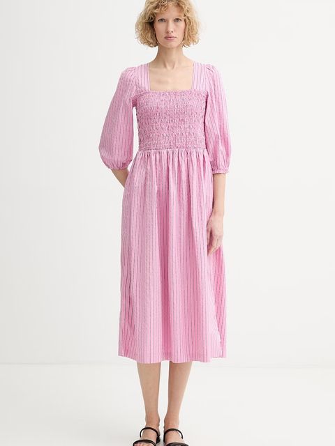 Marc O'Polo sukienka letnia z bawełną - zdjęcie produktu nr 1