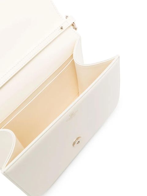 Valentino Garavani Locò leather shoulder bag - White