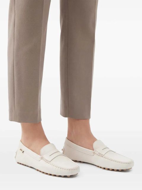 Tod's Gommino leather loafers - Neutrals