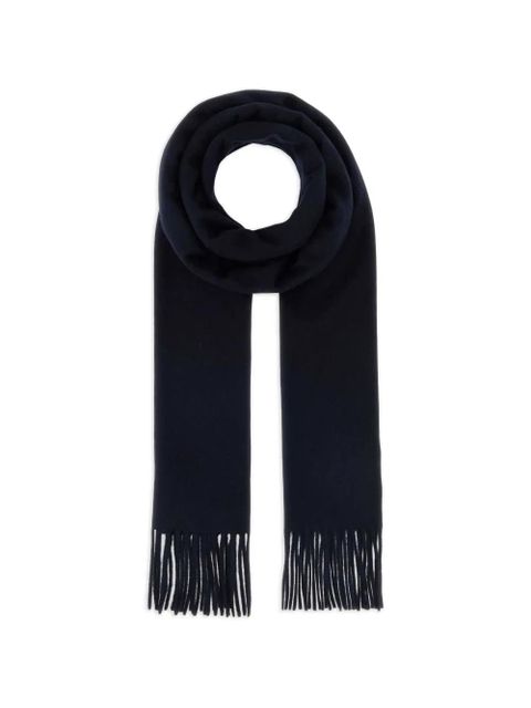 Max Mara fringed cashmere scarf - Blue - zdjęcie produktu nr 1