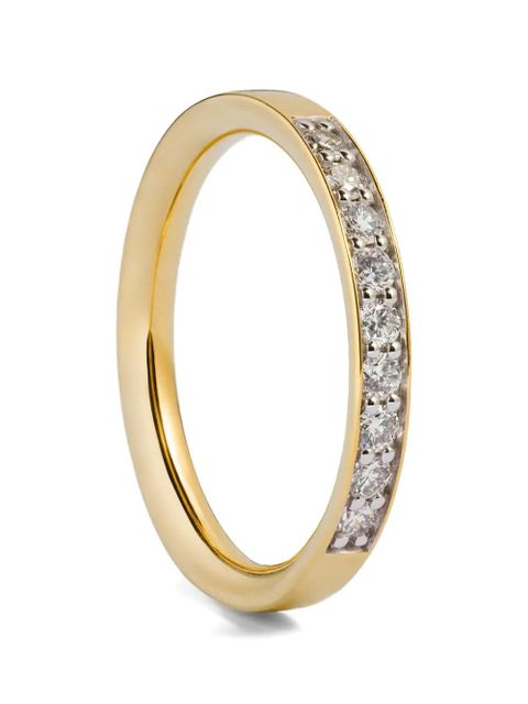 Monica Vinader Essential diamond ring - Gold - zdjęcie produktu nr 1