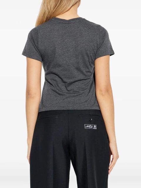 Alexander Wang knotted graphic T-shirt - Black