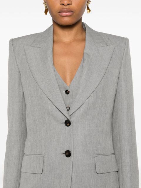 Chloé tailored wool blazer - Grey