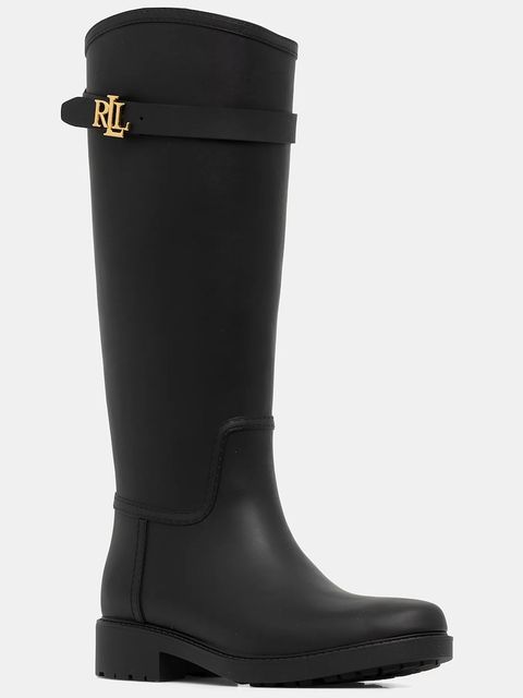 Lauren Ralph Lauren kalosze Portiah damskie kolor czarny 802980678001 - zdjęcie produktu nr 1