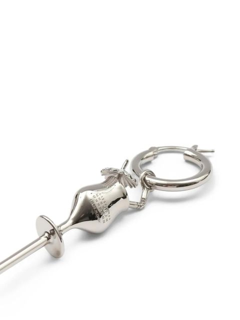 MM6 Maison Margiela cocktail earrings - Silver