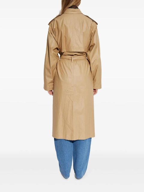 ISABEL MARANT belted trench coat - Neutrals