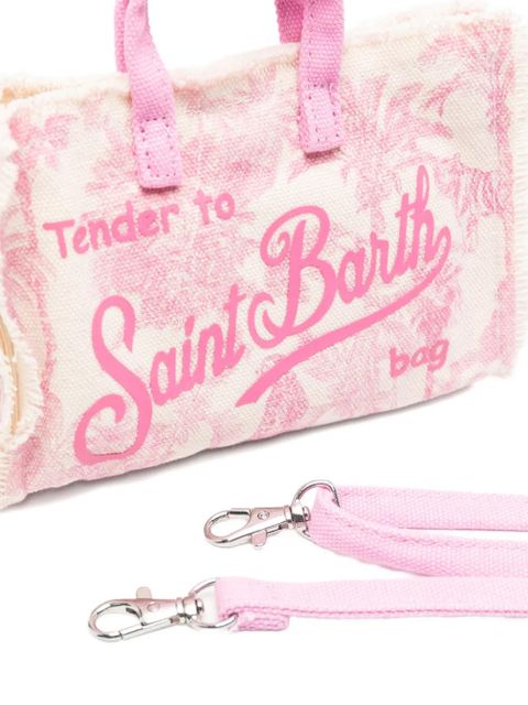 MC2 Saint Barth frayed phone bag - Pink
