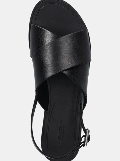 Vagabond Shoemakers sandały skórzane TIA 2.0 damskie kolor czarny 5931-001-20